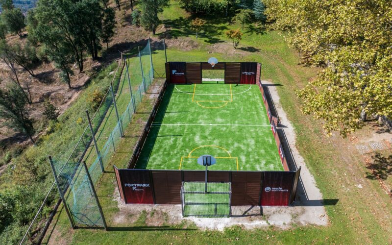 Footpark, mini campo de jogos no Monte de Santa Quitéria