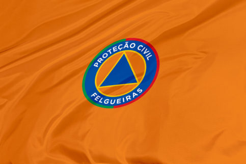 Logotipo da Proteção Civil em Felgueiras