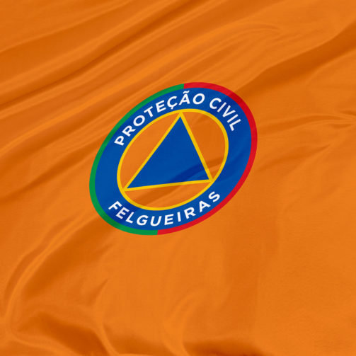 Logotipo da Proteção Civil em Felgueiras