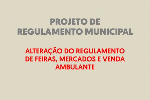 Banner para Projeto de Regulamento Municipal