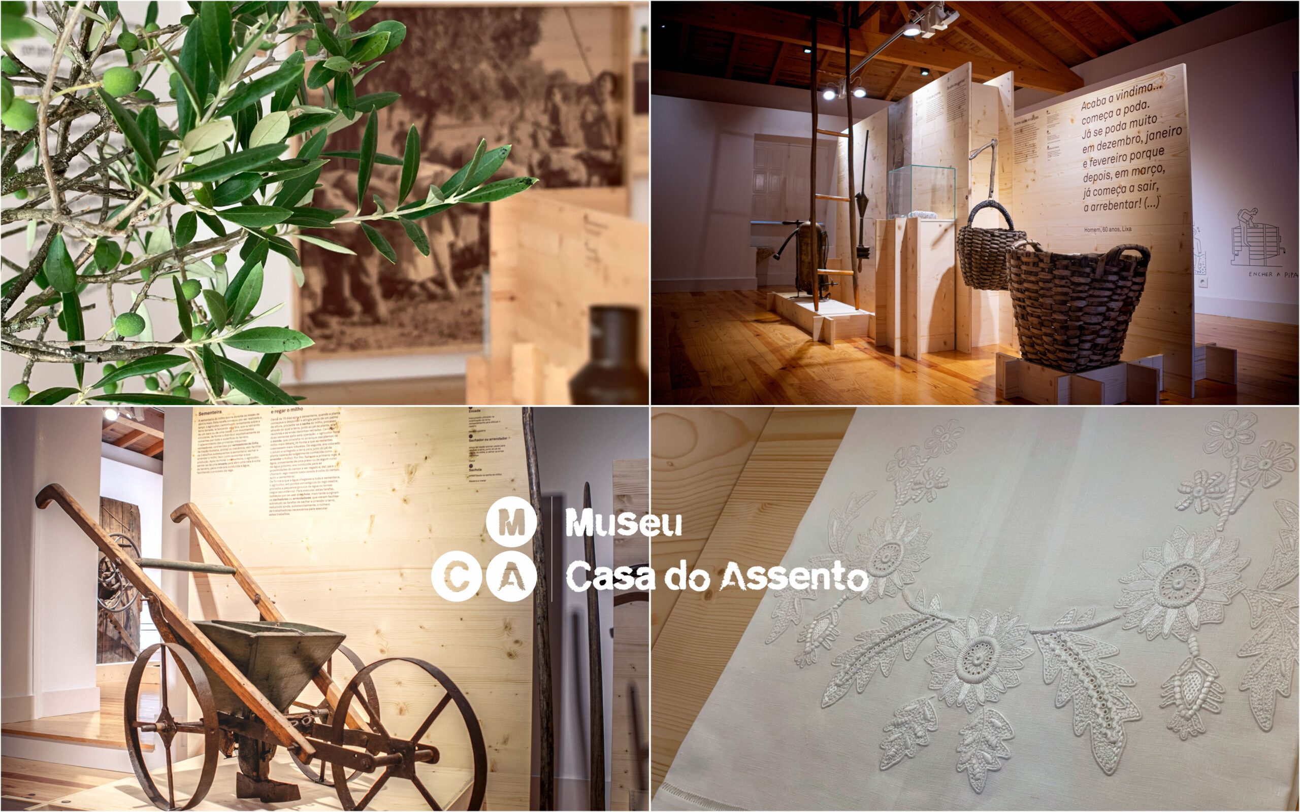 Espaços do Museu Casa do Assento reconhecido como ”Museu de Território”
