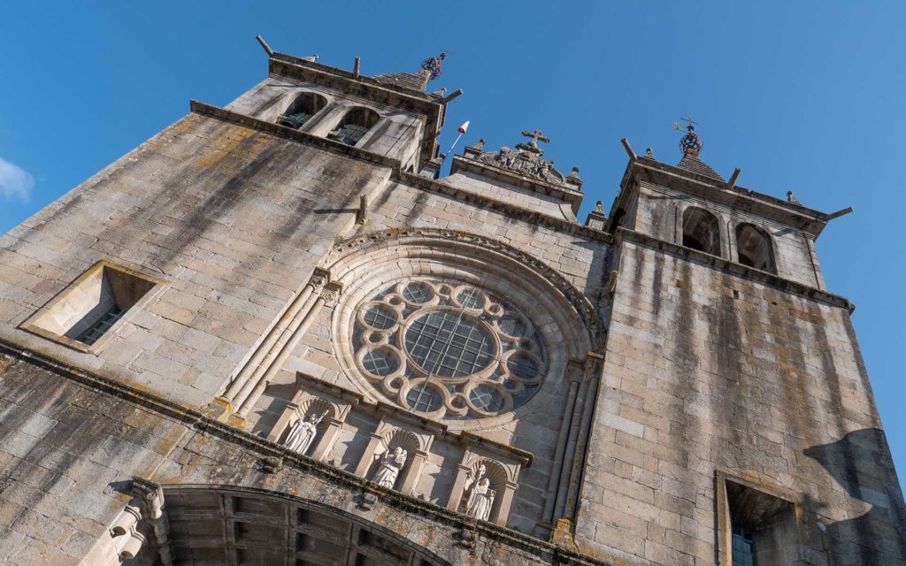 Perspetiva do Mosteiro de Pombeiro