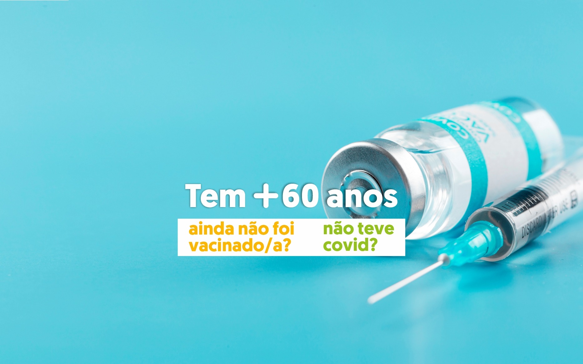 Vacinação 60 anos