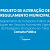 Regulamento de Transporte Público de Aluguer em Veículos Automóveis Ligeiros de Passageiros (Transporte em Táxis)
