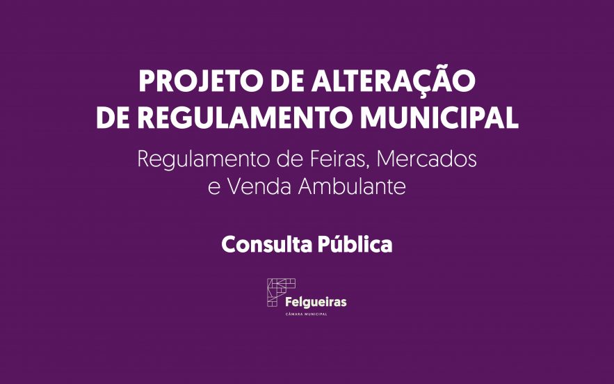 Regulamento de Feiras, Mercados e Venda Ambulante