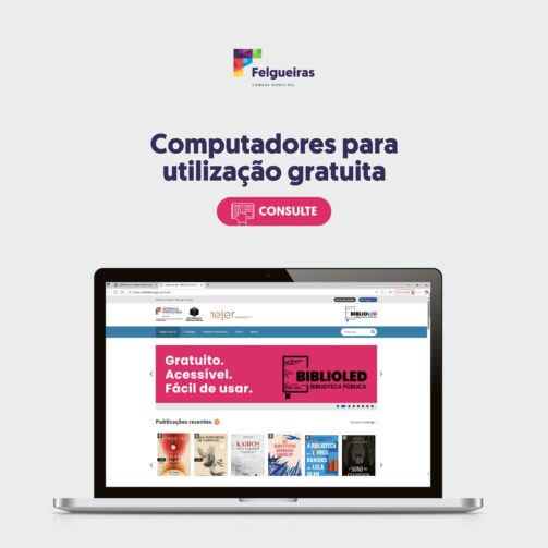 Felgueiras disponibiliza novos computadores para os frequentadores das Bibliotecas Municipais
