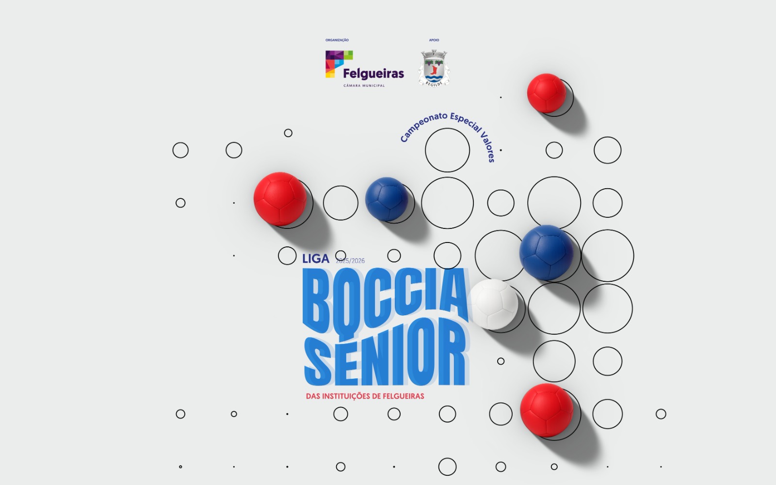 Liga Boccia Sénior das Instituições de Felgueiras 2025/2026 – Campeonato Especial Valores