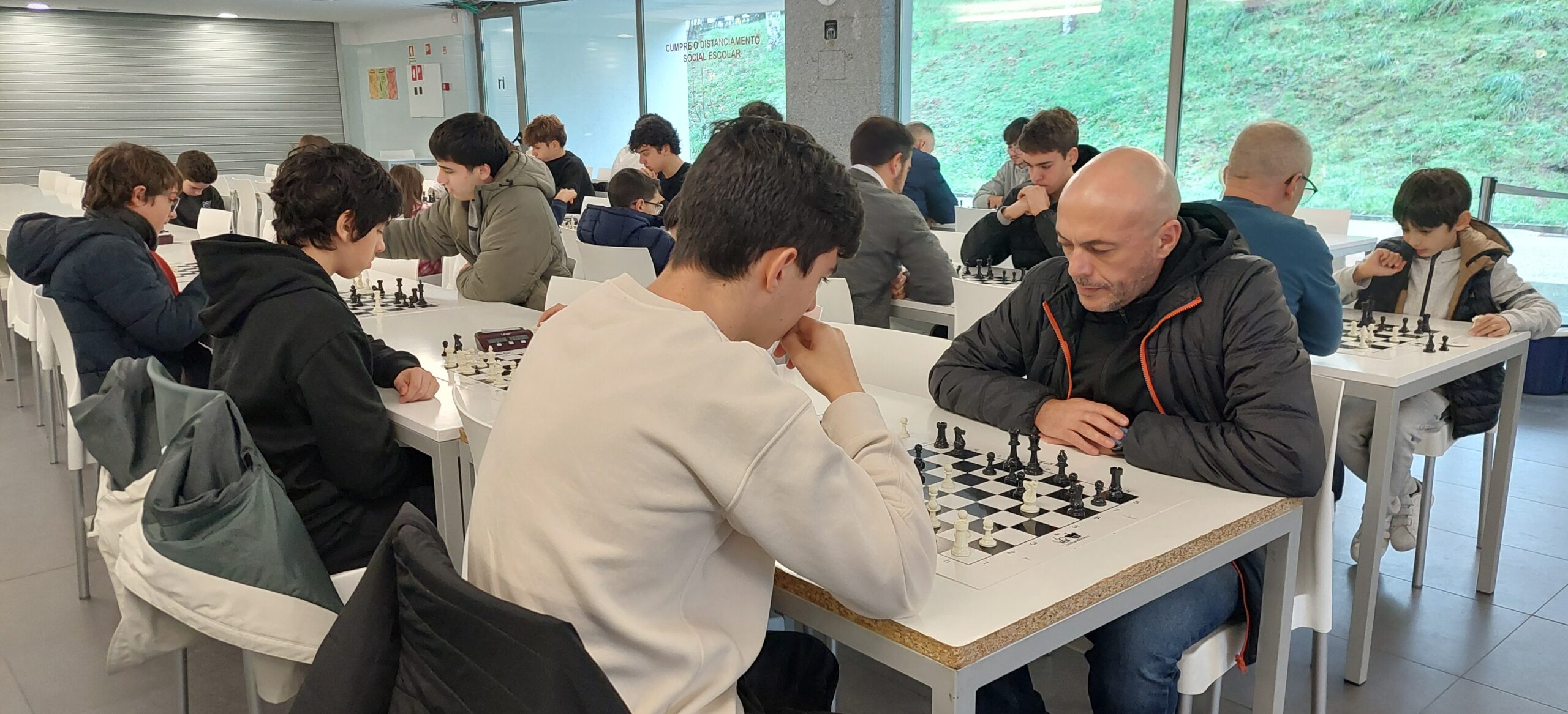 5.º Campeonato Felgueiras Xadrez arrancou na Escola Secundária da Lixa