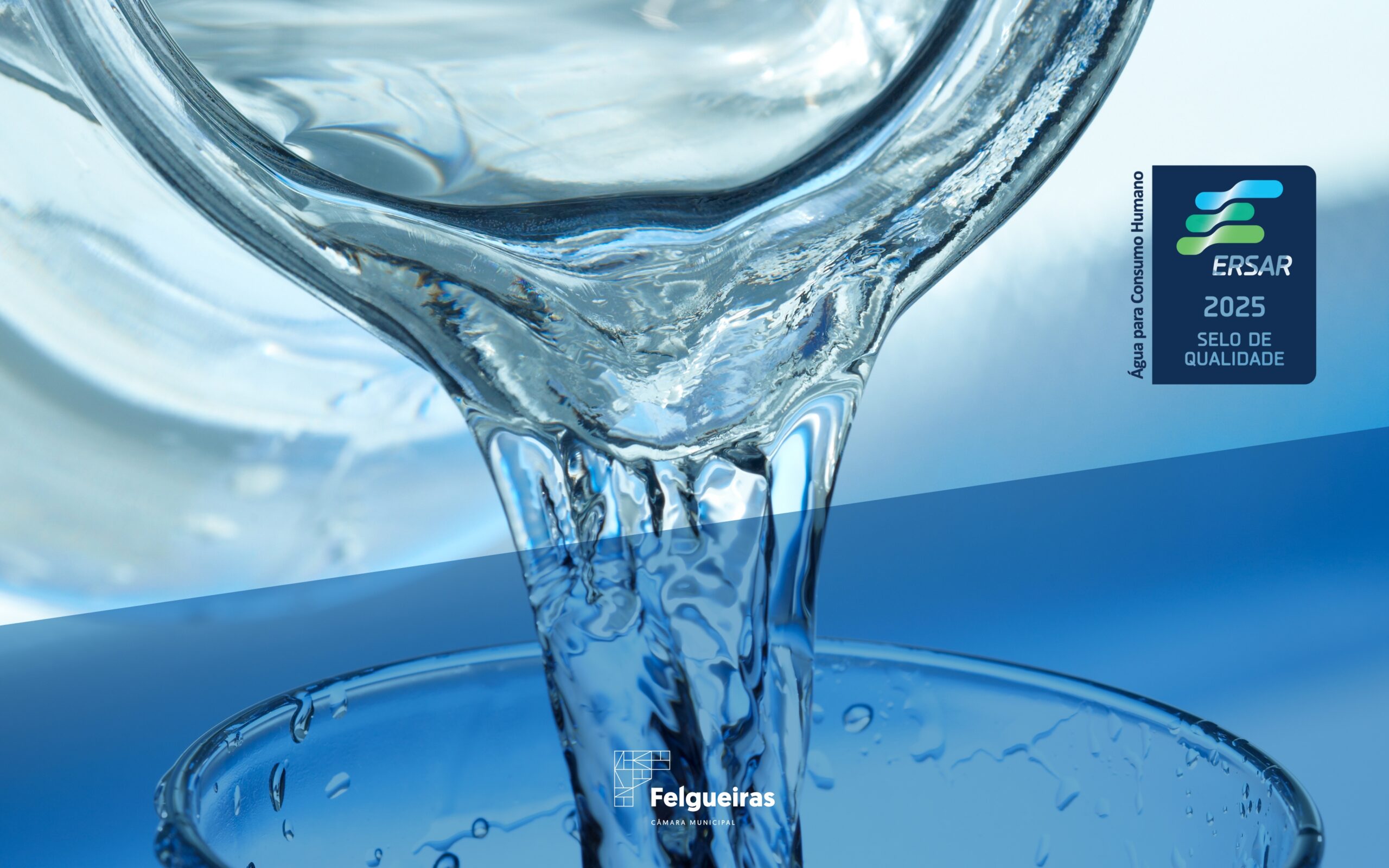 Felgueiras volta a ser distinguida com o Selo de Qualidade da Água da ERSAR