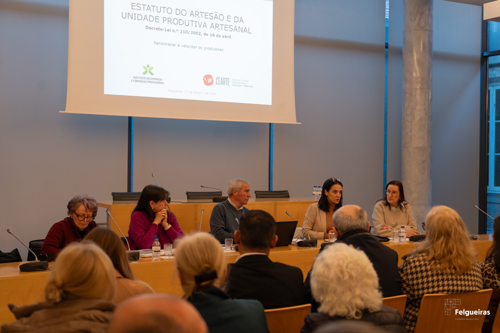 Sessão de Esclarecimento sobre o Processo de Certificação do Filé de Felgueiras e do Bordado de Terras de Sousa (Bordados da Lixa)