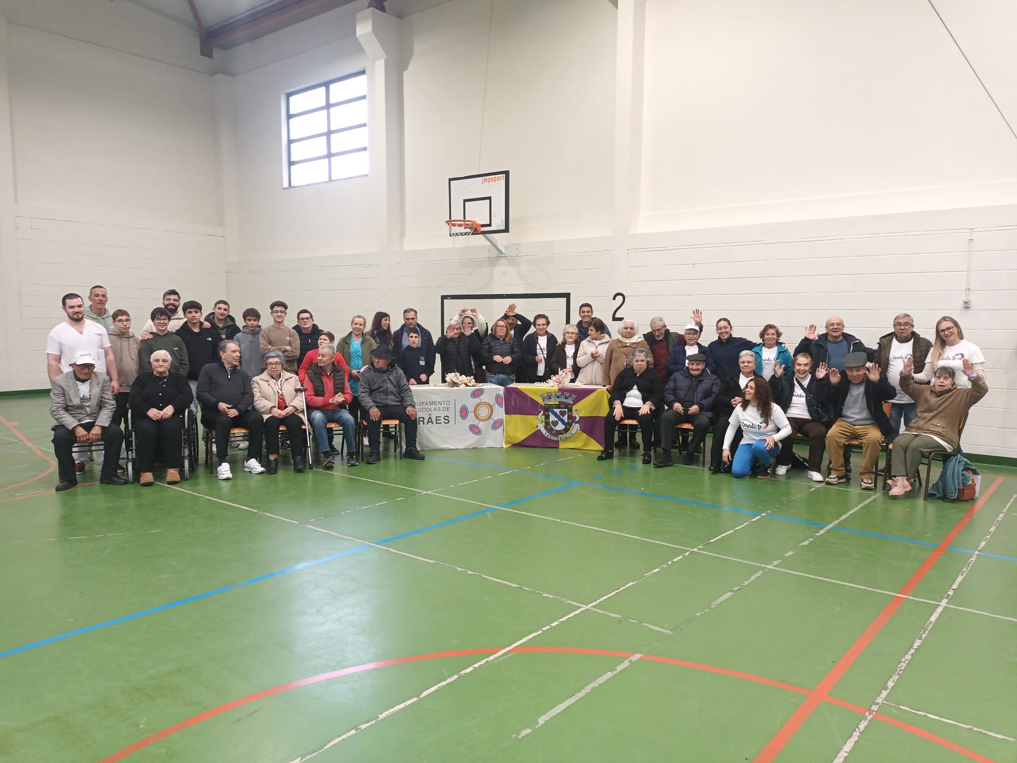 6º encontro Intergeracional entre alunos(as) e seniores em Felgueiras