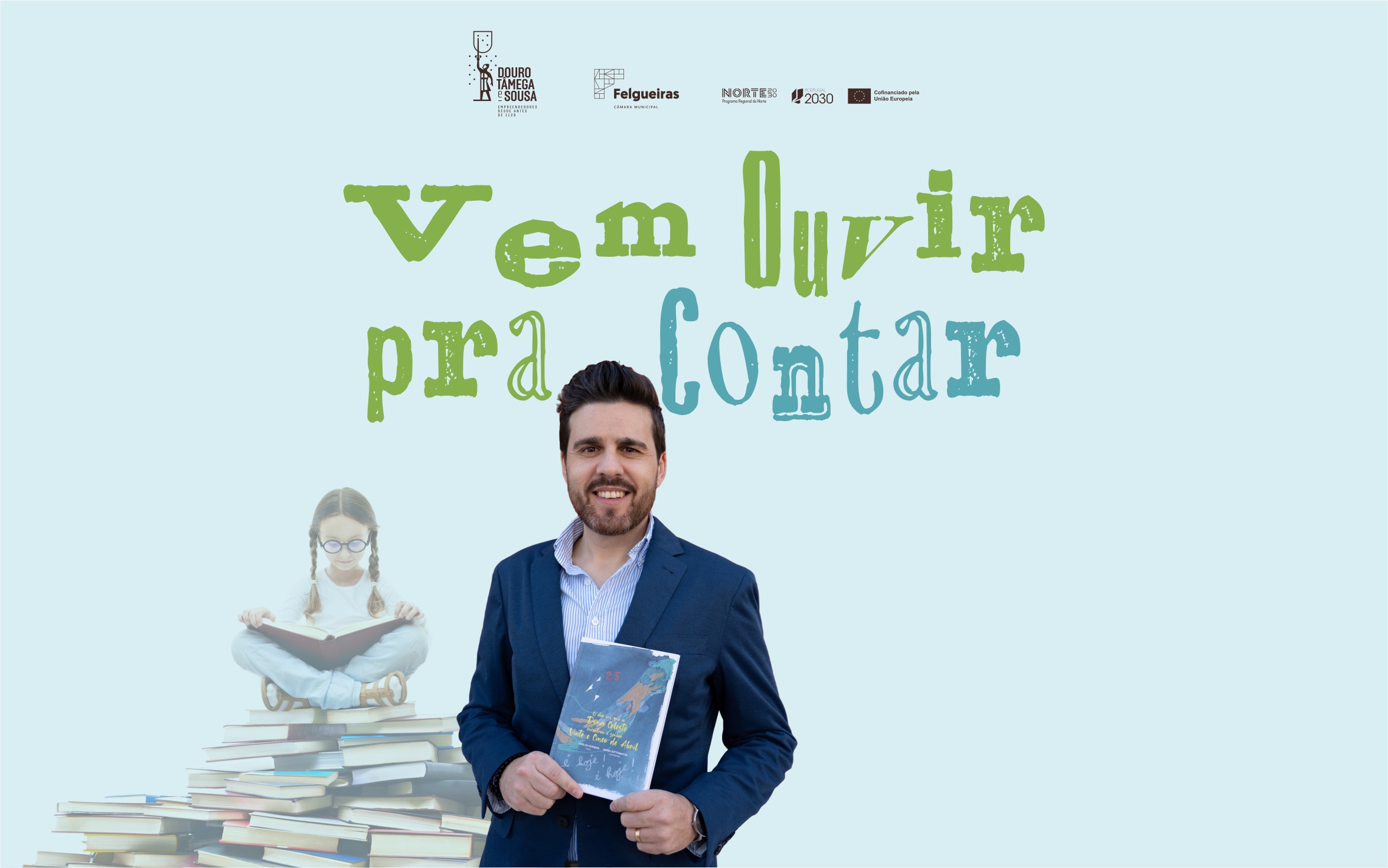 Atividade “Vem Ouvir pra Contar – Especial Autores” com a participação do autor Carlos Ferreira