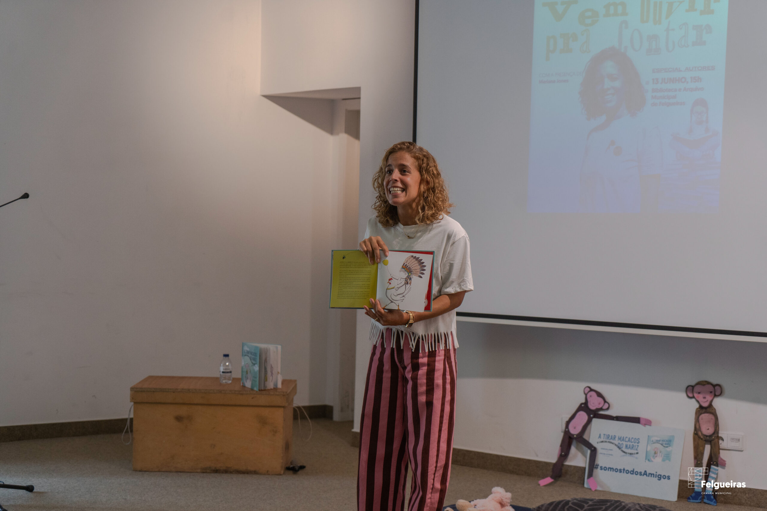 “Caracóis com Cores”, de Mariana Jones, levou famílias numa viagem pelo mundo das emoções