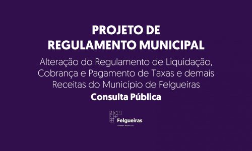 Alteração do Regulamento de Liquidação, Cobrança e Pagamento de Taxas e demais Receitas do Município de Felgueiras