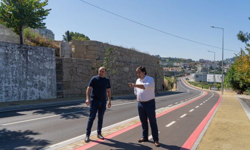 A avenida Dr. Machado de Matos foi renovada