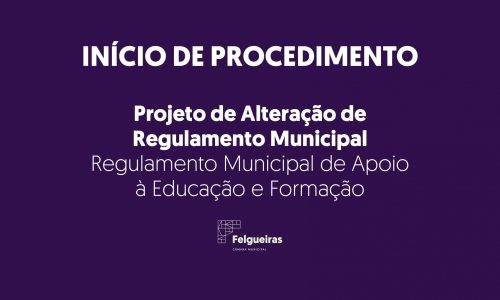 PROJETO DE ALTERAÇÃO DE REGULAMENTO MUNICIPAL