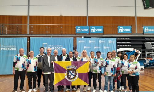 1.ª etapa da Liga Boccia Sénior INATEL 2026, no Pavilhão Multiusos da Rota dos Móveis, em Paredes.