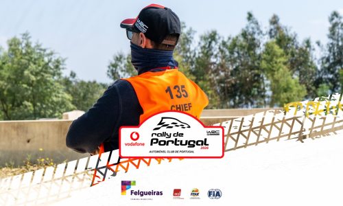 participar como Marshall no WRC Vodafone Rally de Portugal em Felgueiras
