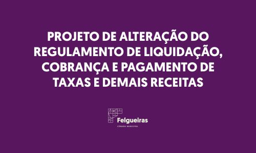 PROJETO DE ALTERAÇÃO DO REGULAMENTO DE LIQUIDAÇÃO, COBRANÇA E PAGAMENTO DE TAXAS E DEMAIS RECEITAS