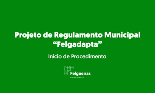 Projeto de Regulamento Municipal “Felgadapta”