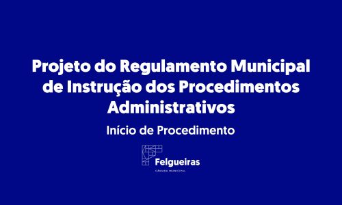 Projeto do Regulamento Municipal