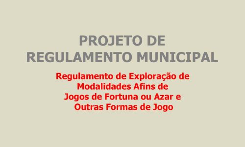 REGULAMENTO JOGOS FORTUNA